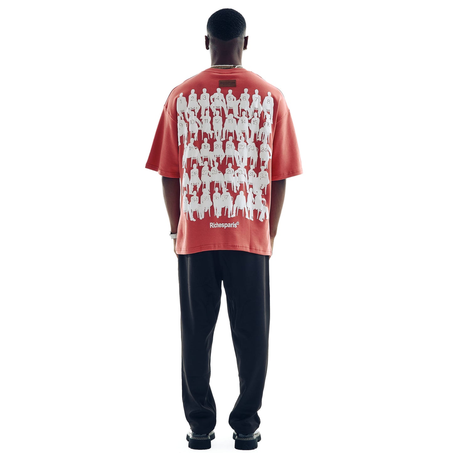 T-SHIRT "SILHOUETTE PRINTED "