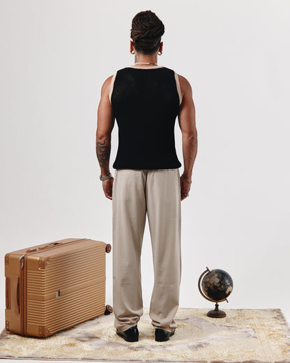 PANTALON A PINCE COUPE FLUIDE