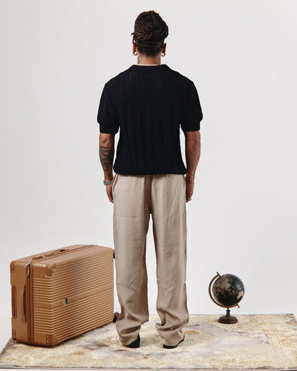 PANTALON A PINCE COUPE FLUIDE