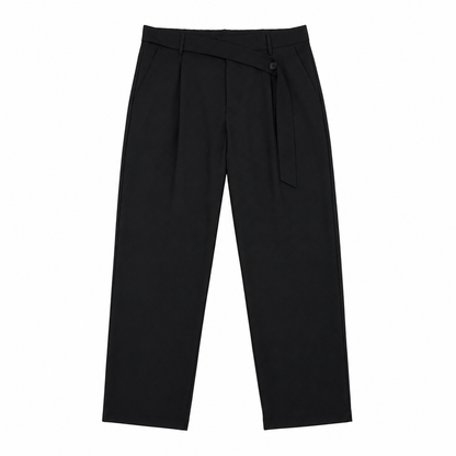 PANTALON À CEINTURE INTÉGRÉE