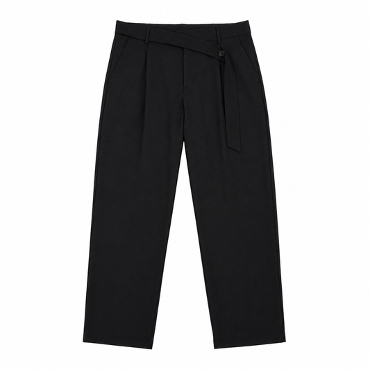 PANTALON À CEINTURE INTÉGRÉE