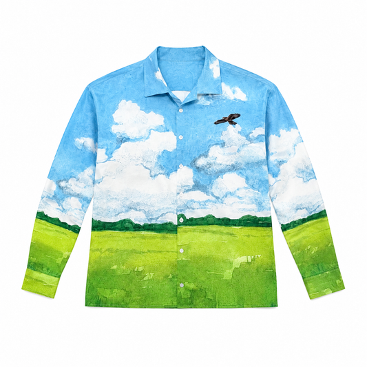 CHEMISE PAYSAGE ARTISTIQUE