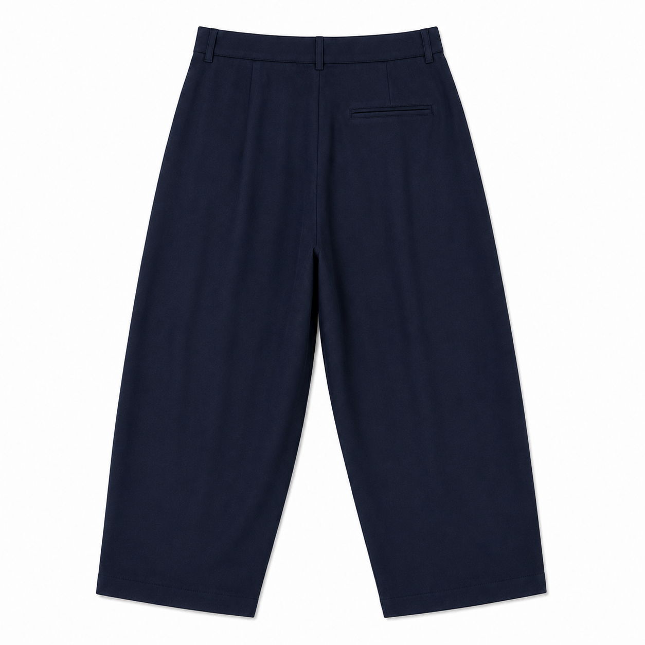 PANTALON BALLOON DOUBLE EFFET À PINCE