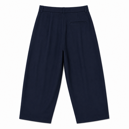 PANTALON BALLOON DOUBLE EFFET À PINCE