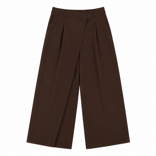 PANTALON AMPLE TAILLE CROISÉE