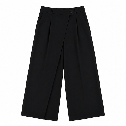 PANTALON AMPLE TAILLE CROISÉE