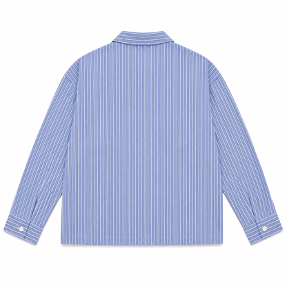 CHEMISE BOXY LONG MANCHE ZIPPÉ « KAEN STUDIO »