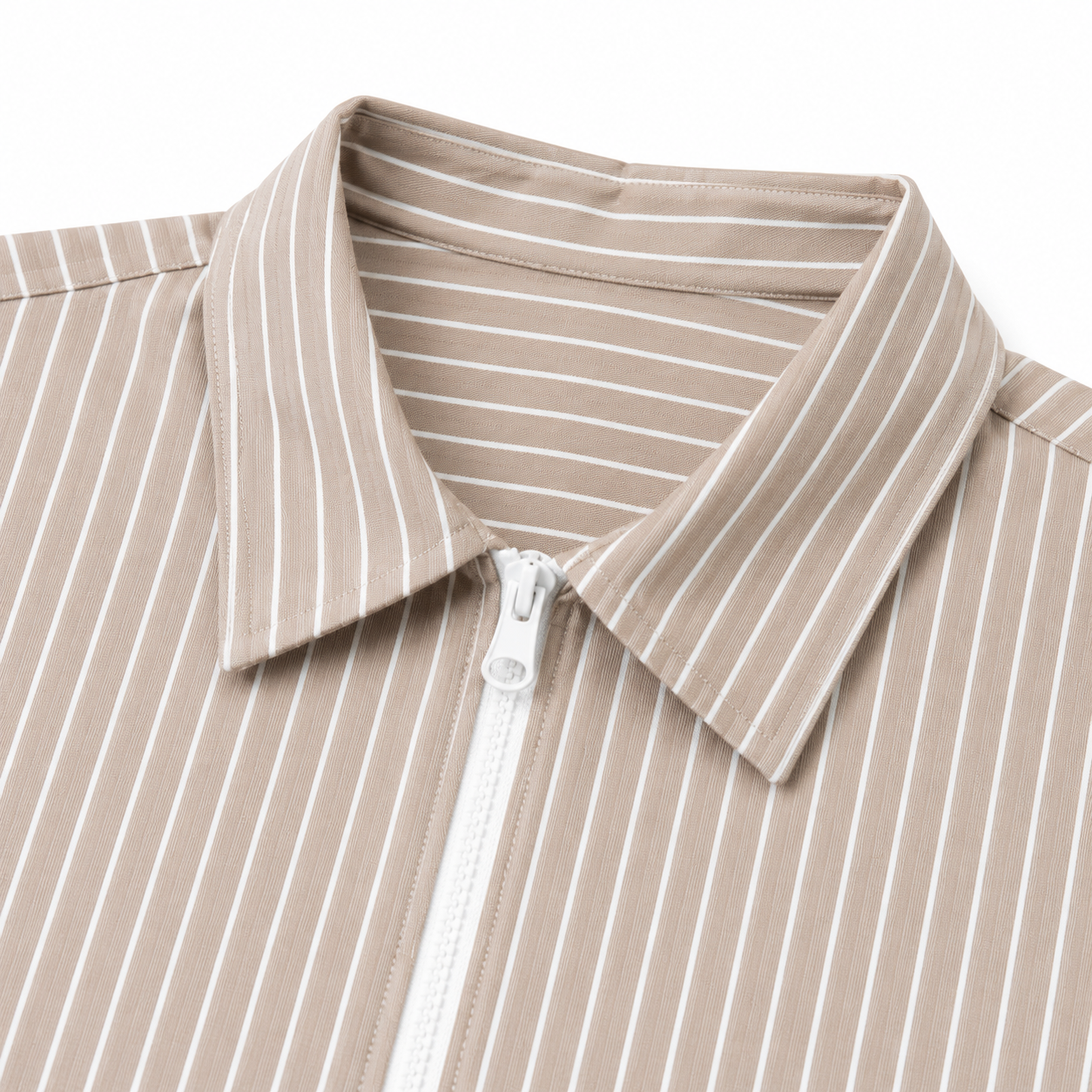CHEMISE BOXY LONG MANCHE ZIPPÉ « KAEN STUDIO »