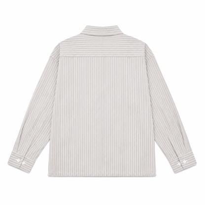 CHEMISE BOXY LONG MANCHE ZIPPÉ « KAEN STUDIO »