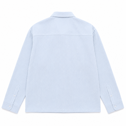 CHEMISE LONG MANCHE TEXTURÉ «  KAEN STUDIO »
