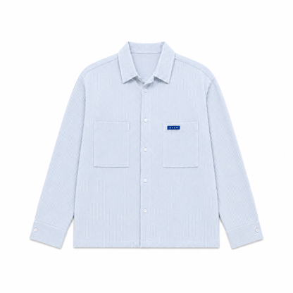 CHEMISE LONG MANCHE TEXTURÉ «  KAEN STUDIO »