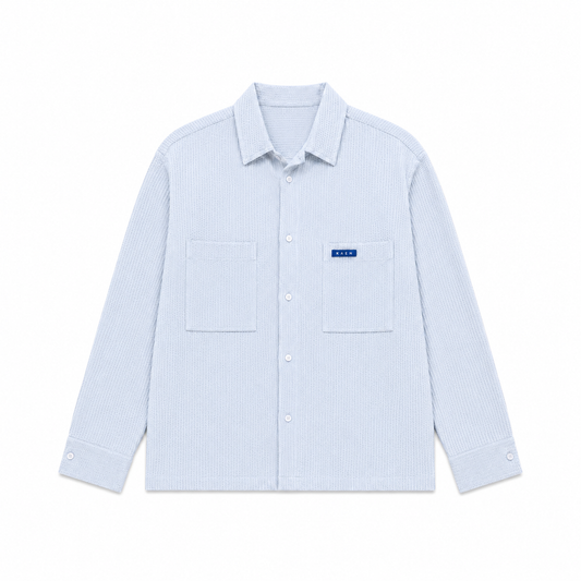 CHEMISE LONG MANCHE TEXTURÉ «  KAEN STUDIO »