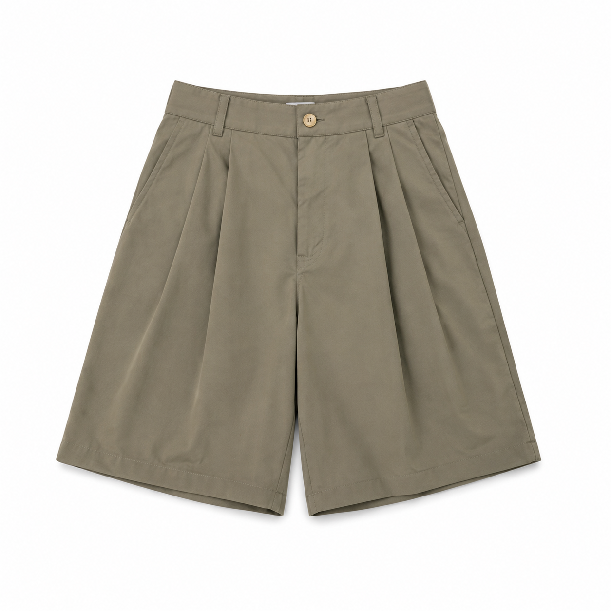SHORT AMPLE À PINCE