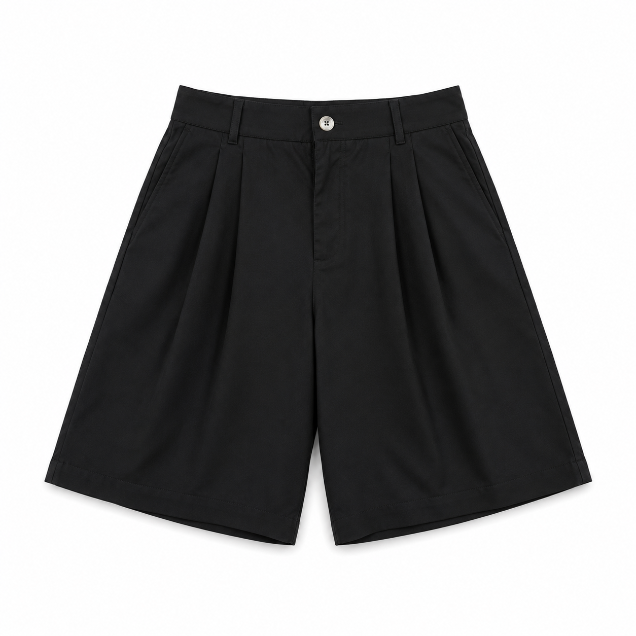 SHORT AMPLE À PINCE