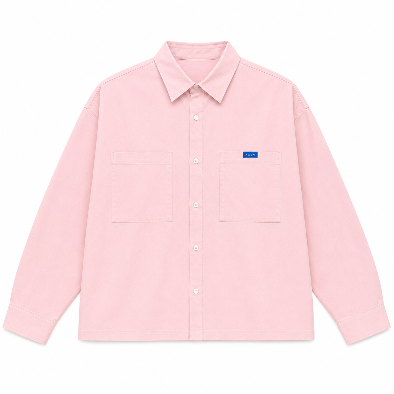CHEMISE BOXY LONG MANCHE À POCHE