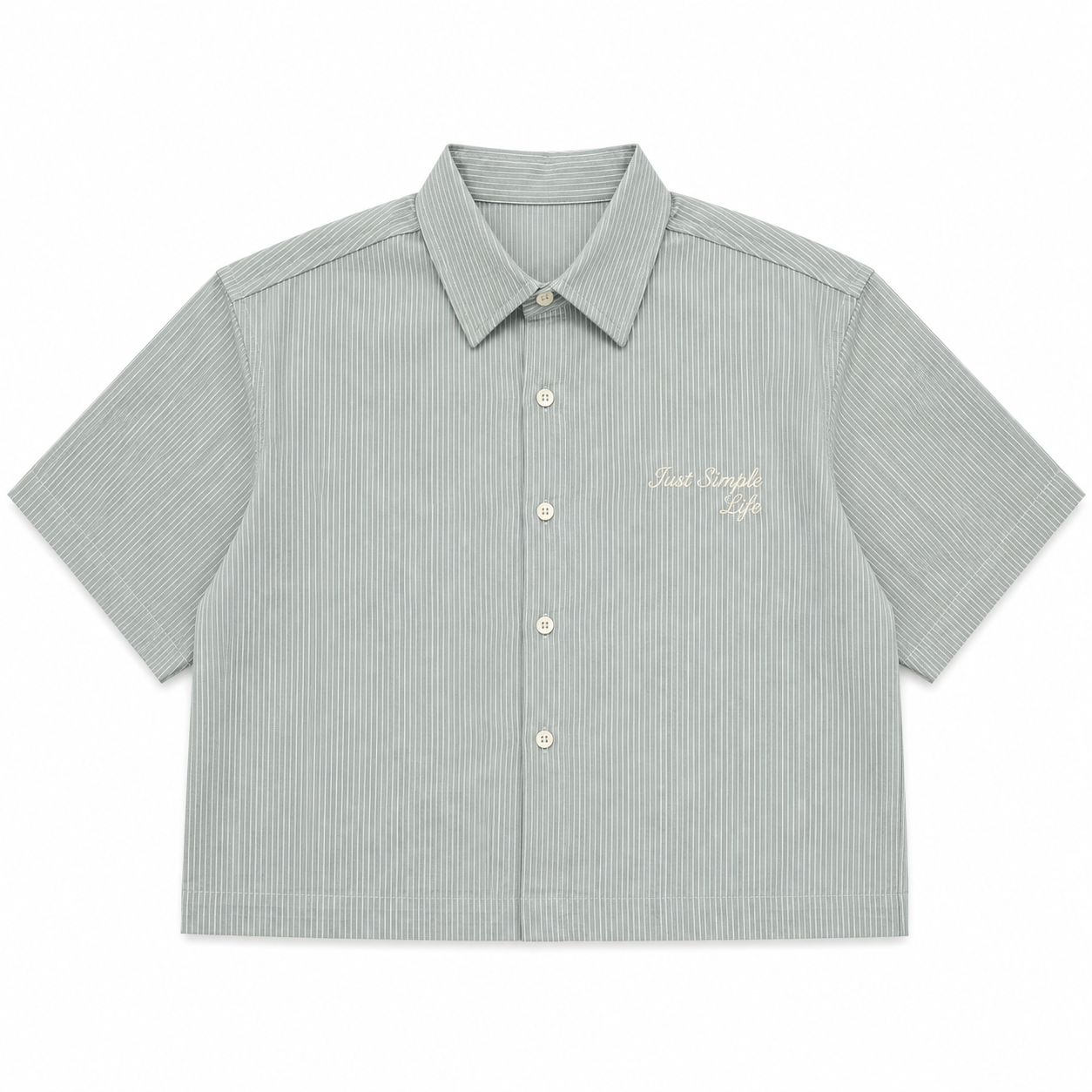 CHEMISE BOXY « JUST SIMPLE LIFE »