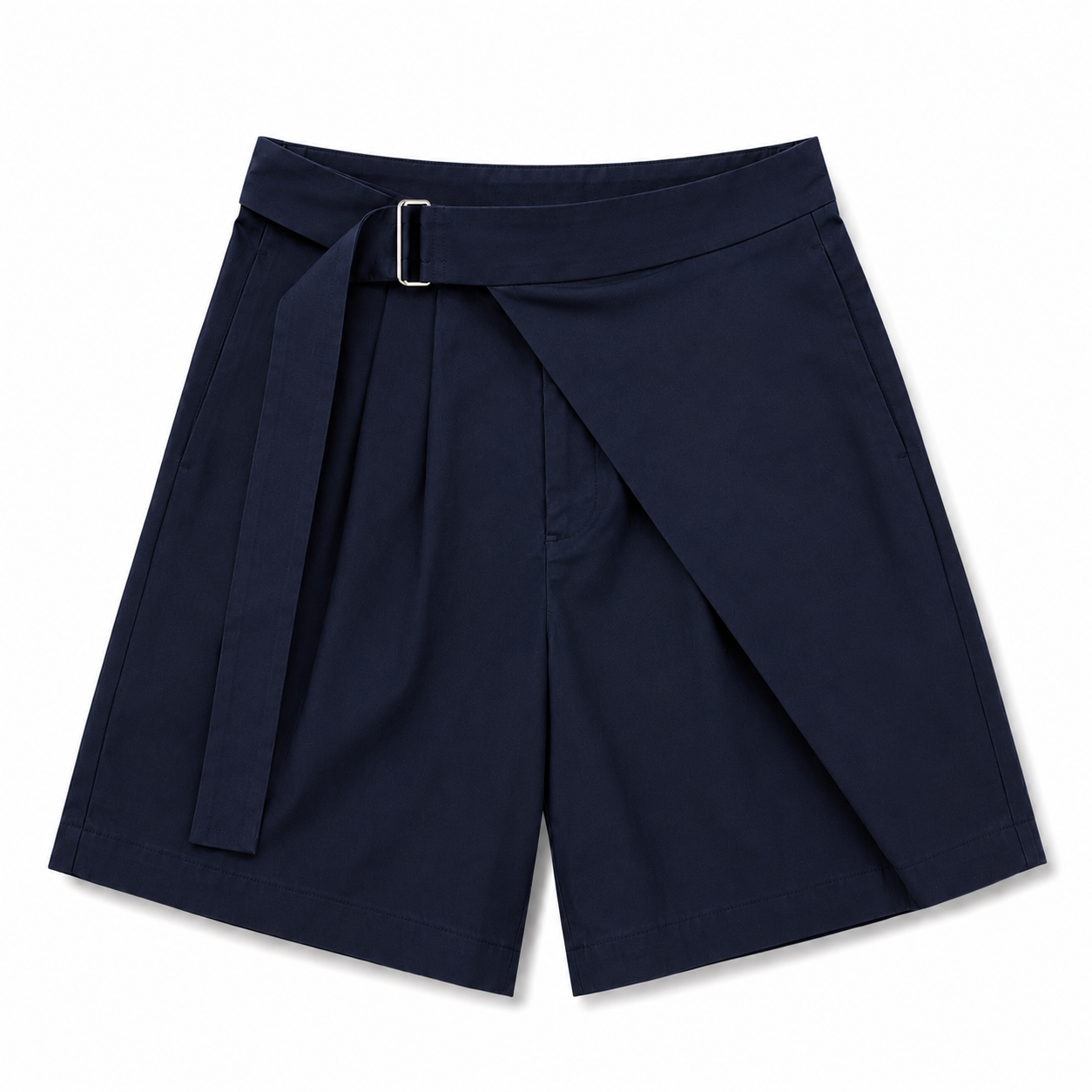 SHORT TAILLE CROISÉE AJUSTABLE