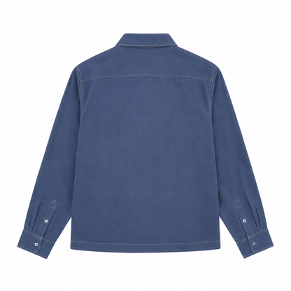 BOXY SHIRT WITH FROG FASTENINGS