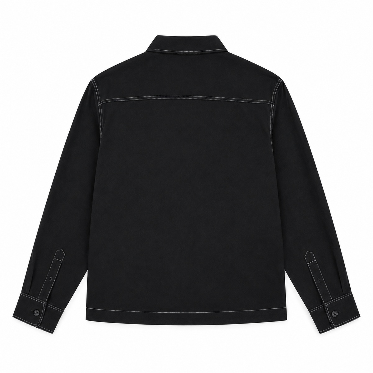 BOXY SHIRT WITH FROG FASTENINGS