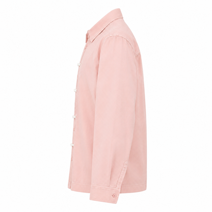 CHEMISE BOXY À BRANDÉBOURGS