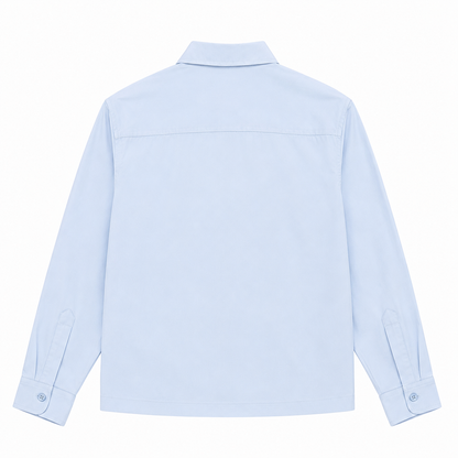 BOXY SHIRT WITH FROG FASTENINGS