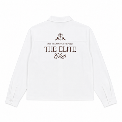 CHEMISE BOXY « THE ÉLITE CLUB »
