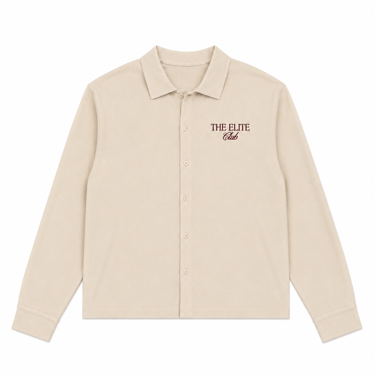 CHEMISE BOXY « THE ÉLITE CLUB »