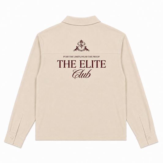 CHEMISE BOXY « THE ÉLITE CLUB »