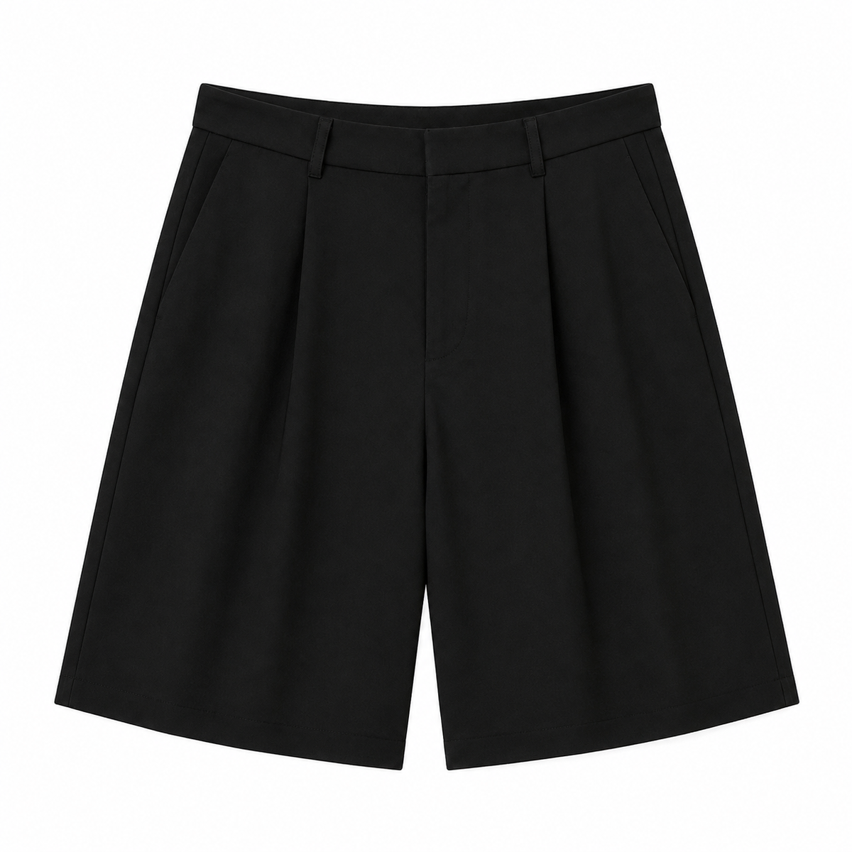 SHORT AMPLE À PINCE