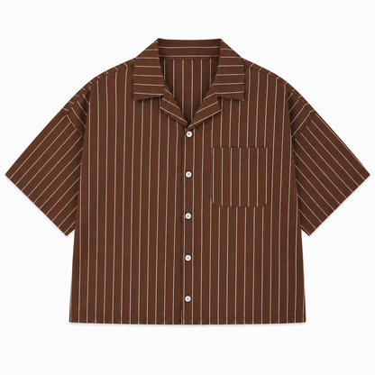 CHEMISE BOXY «  GOOD THINGS TAKE TIME »