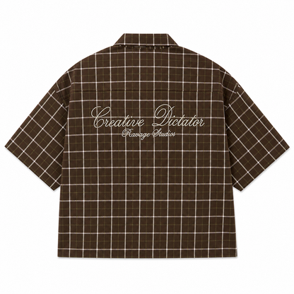 CHEMISE BOXY «  CRÉATIVE DICTATOR RAVAGE STUDIO»