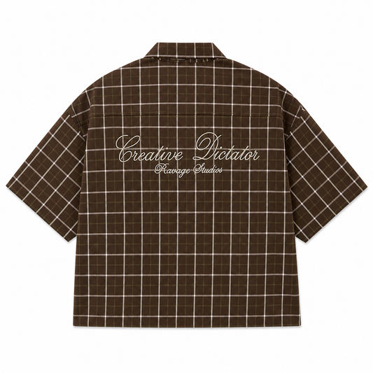 CHEMISE BOXY «  CRÉATIVE DICTATOR RAVAGE STUDIO»