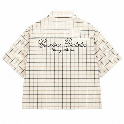 CHEMISE BOXY «  CRÉATIVE DICTATOR RAVAGE STUDIO»