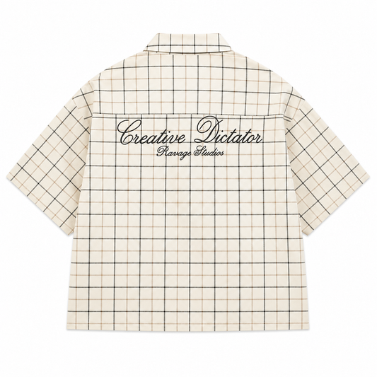 CHEMISE BOXY «  CRÉATIVE DICTATOR RAVAGE STUDIO»