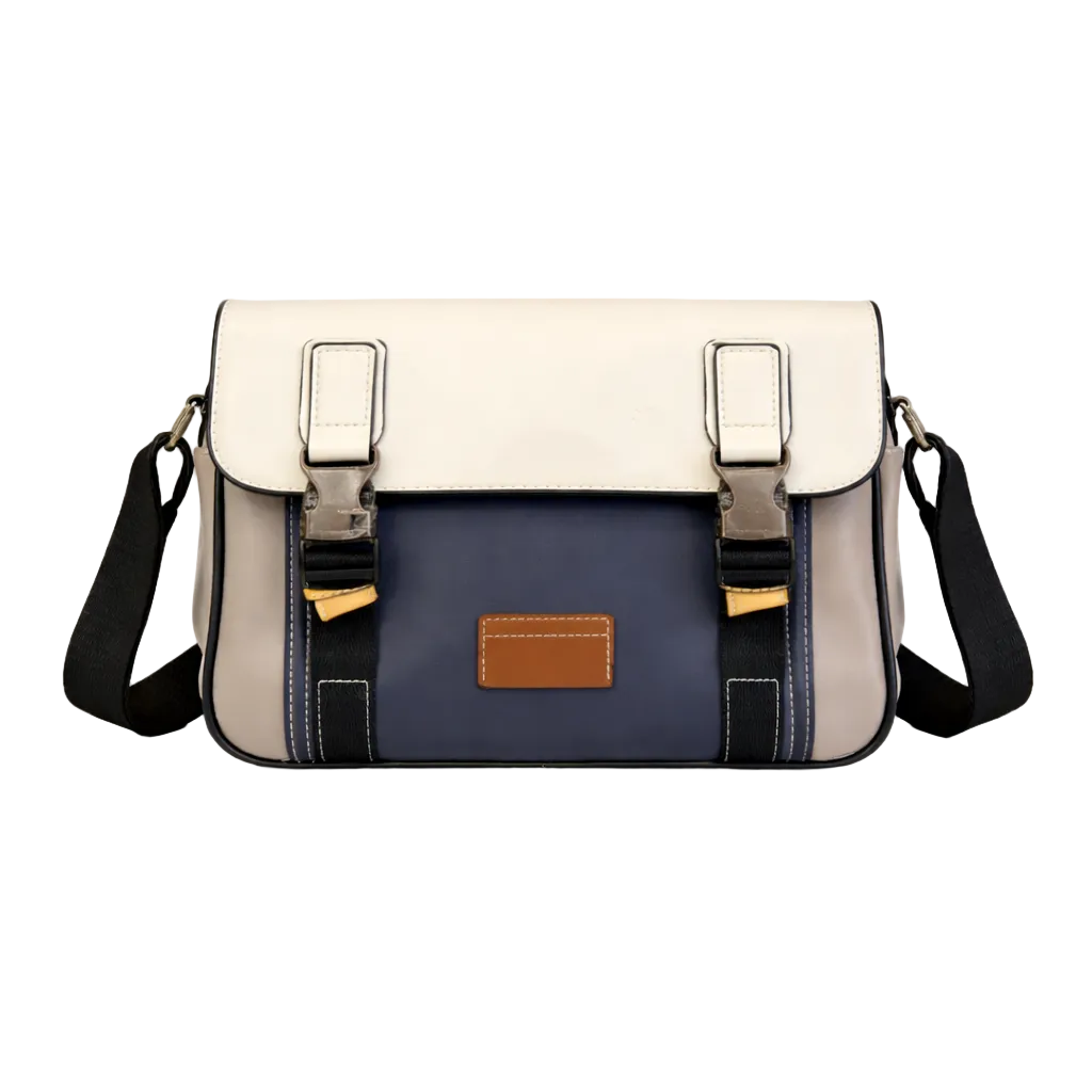 SACOCHE BANDOULIÈRE BICOLORE