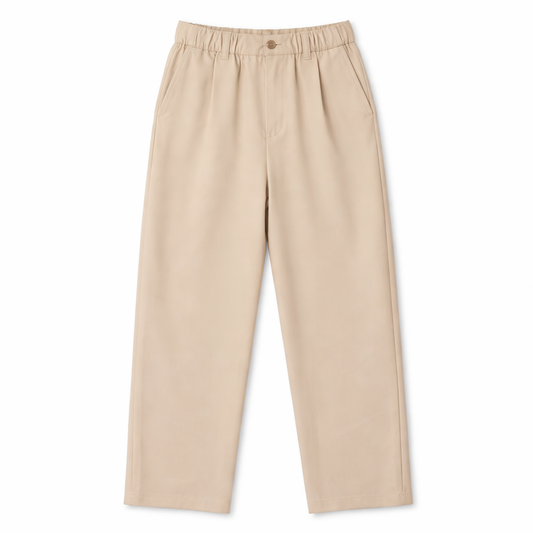 PANTALON À PINCE COUPE DROITE