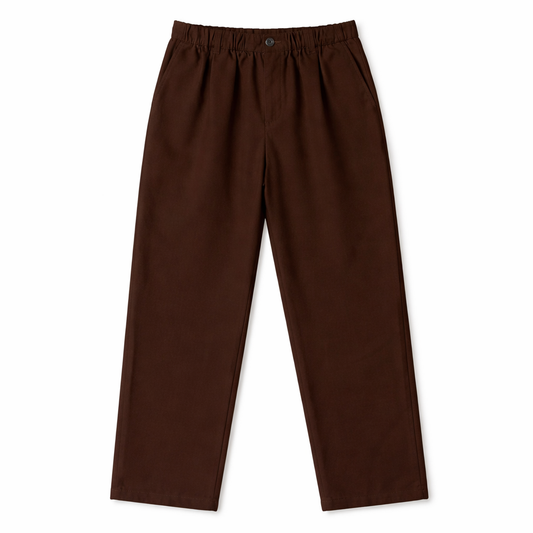 PANTALON À PINCE COUPE DROITE