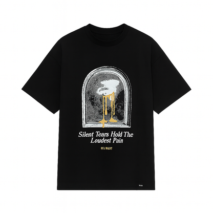 T-SHIRT " GOLDEN TEARS PRINTED TEE "